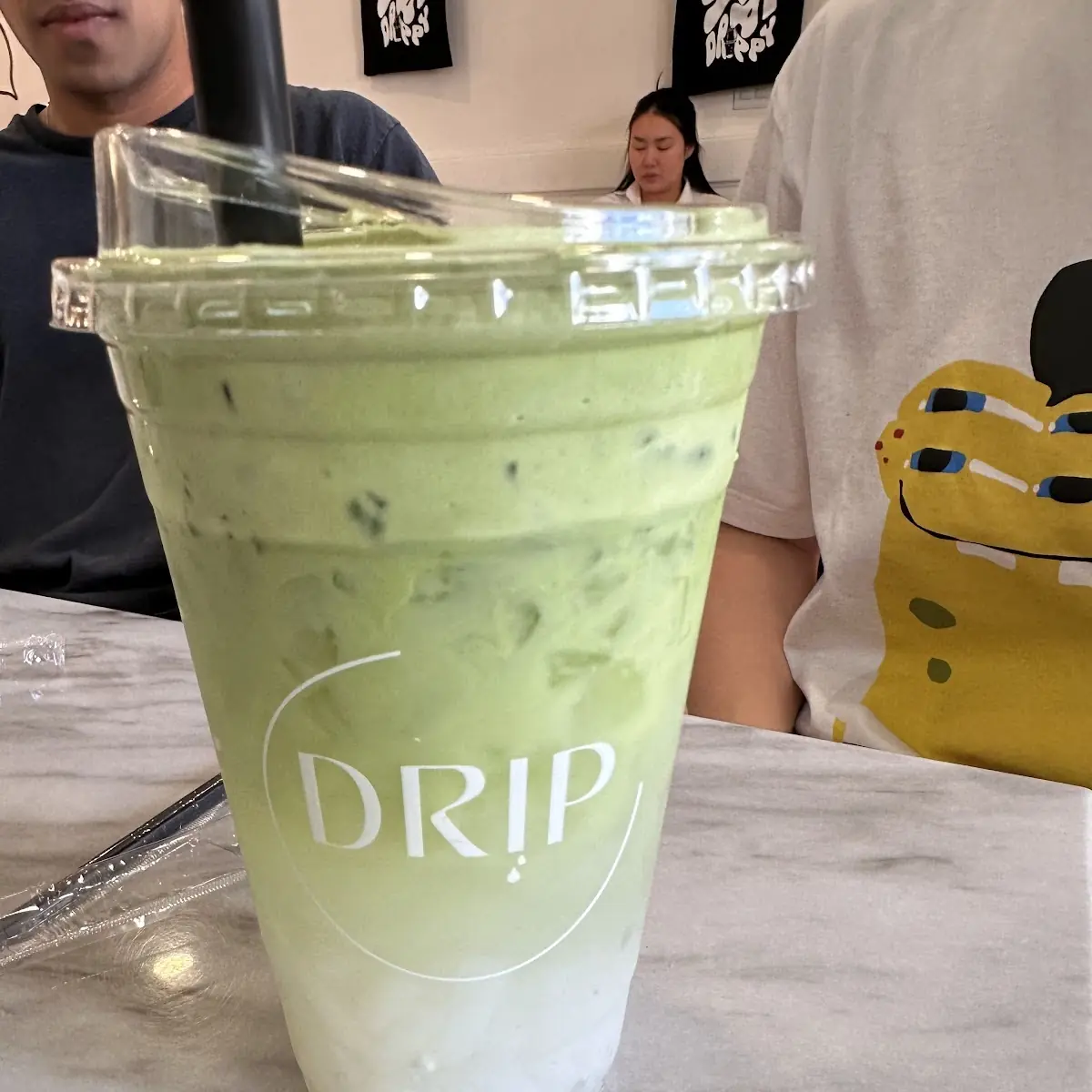 Coconut Water Matcha Foam