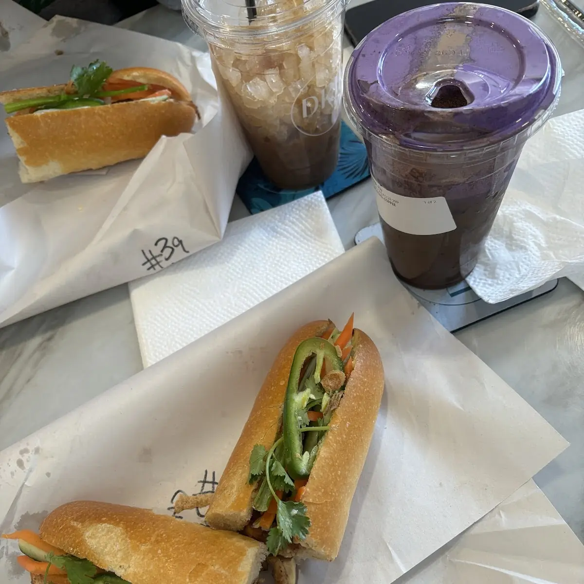 Grilled Chicken Bahn MI