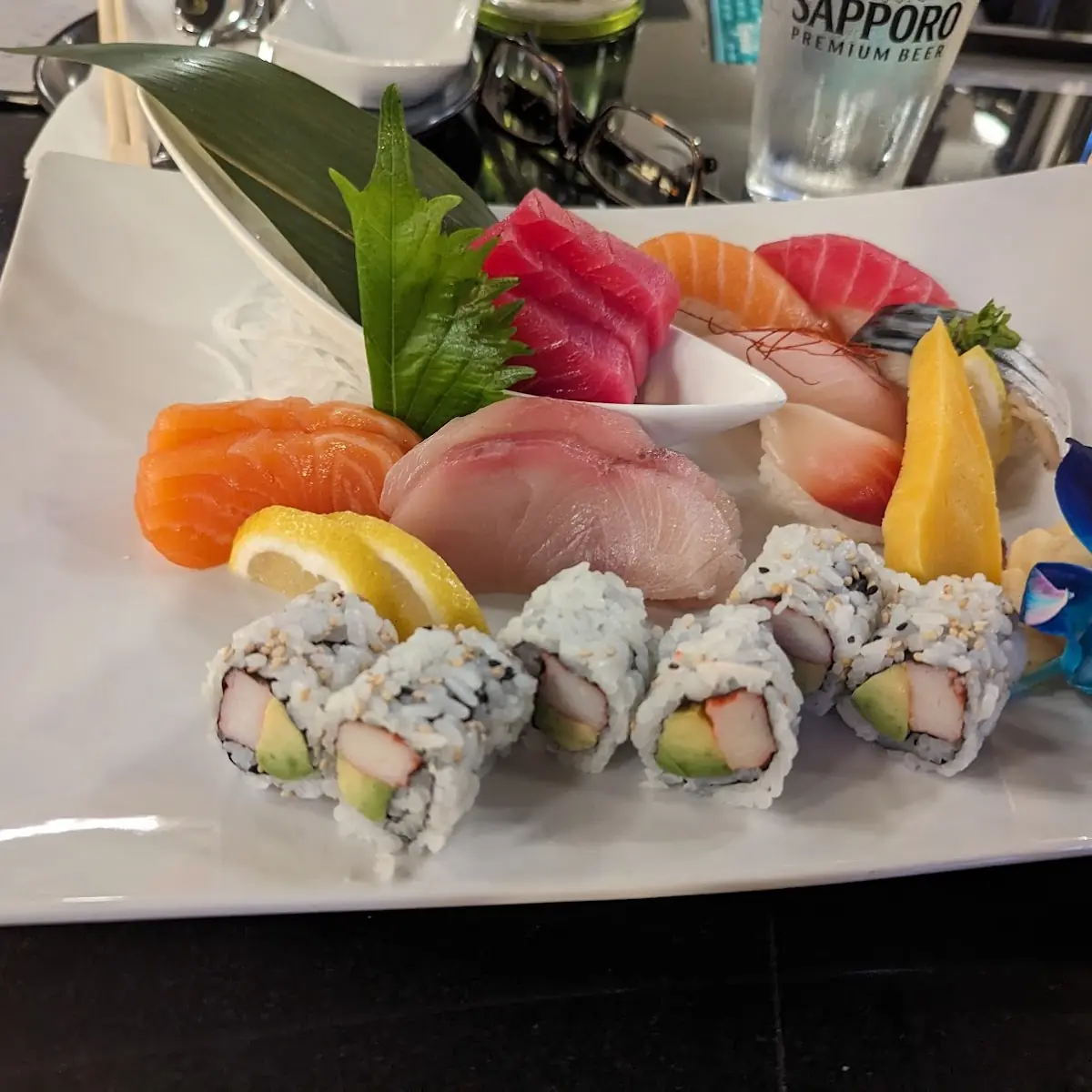 Sushi and Sashimi Combo