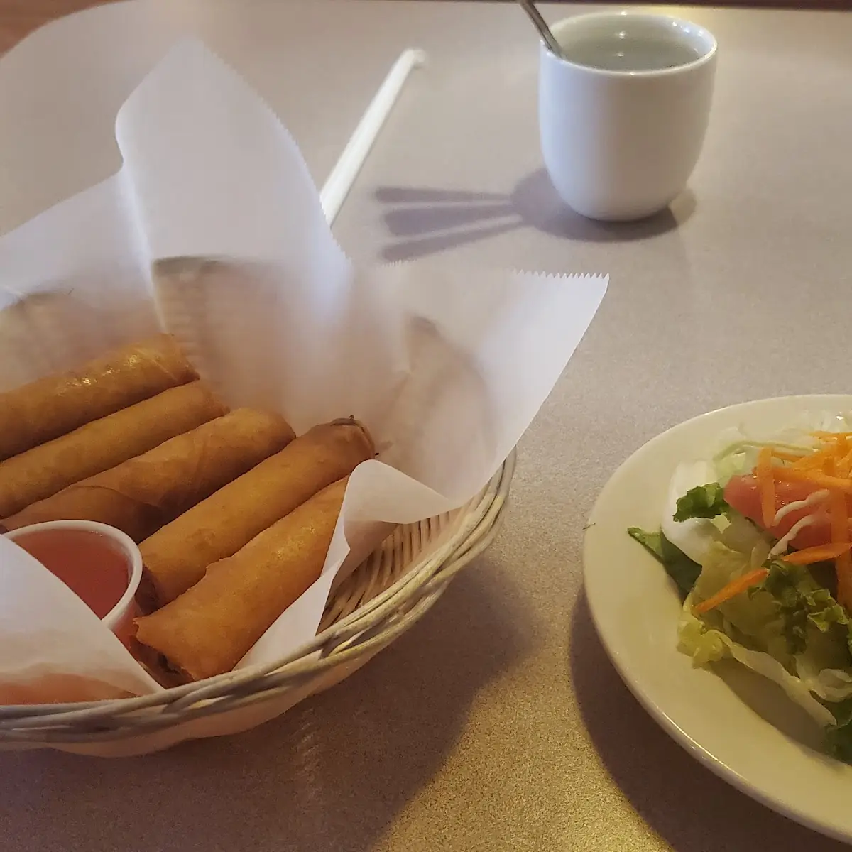 Porpia Kai Fried Spring Rolls