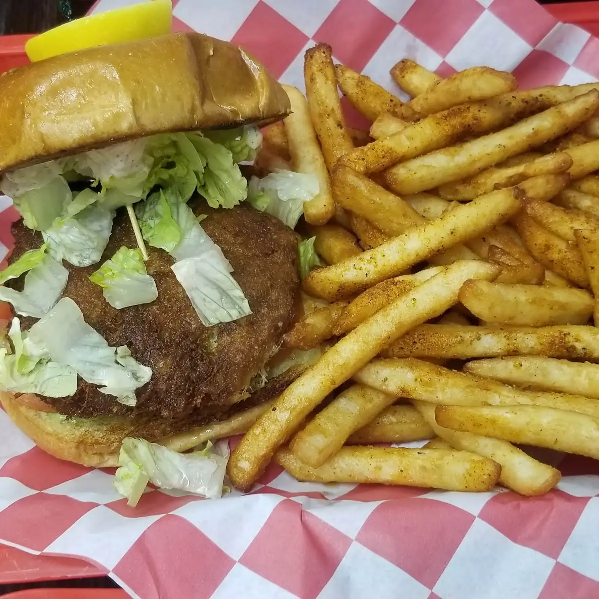 Crab Cake Sandwich