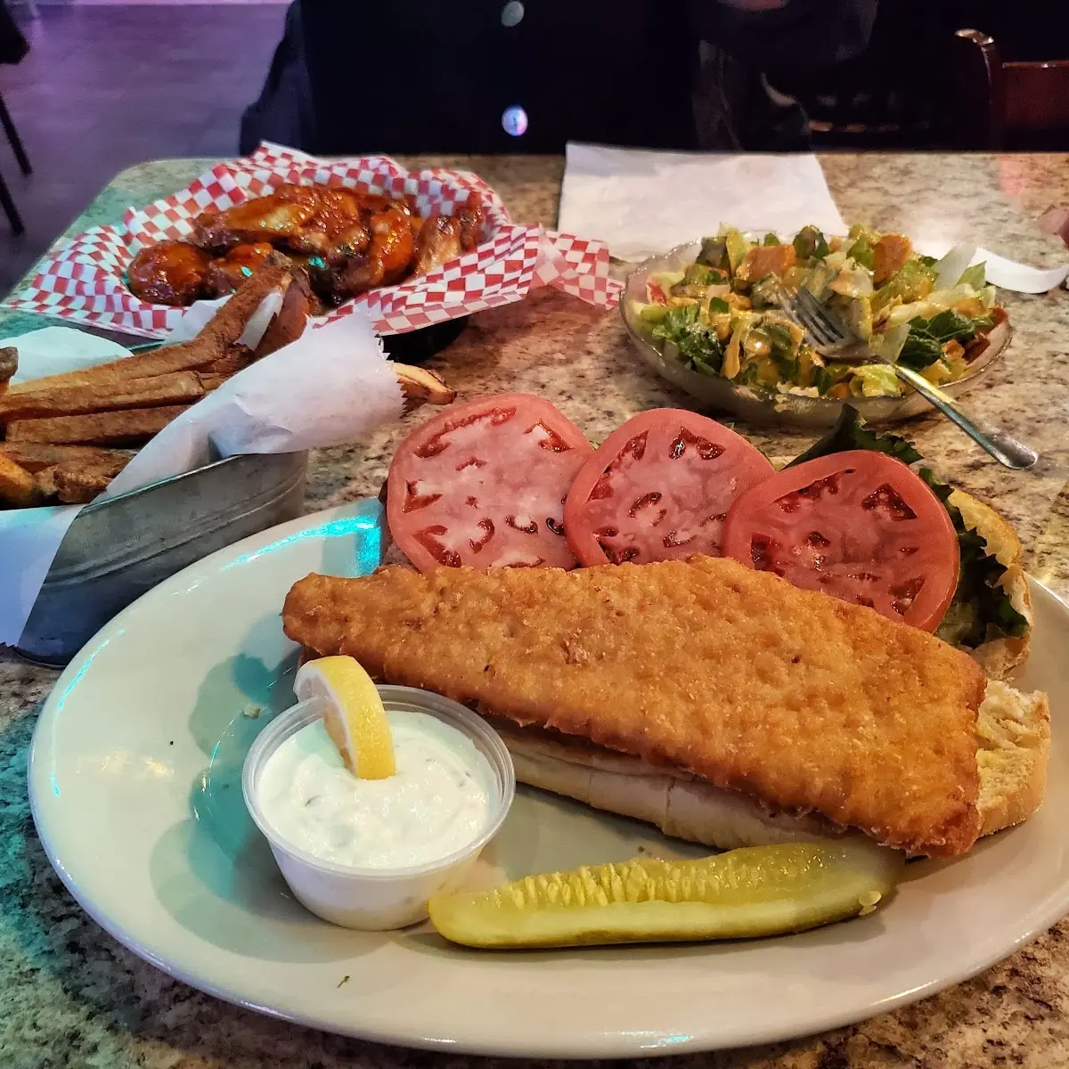 Belly Buster Fish Sandwich