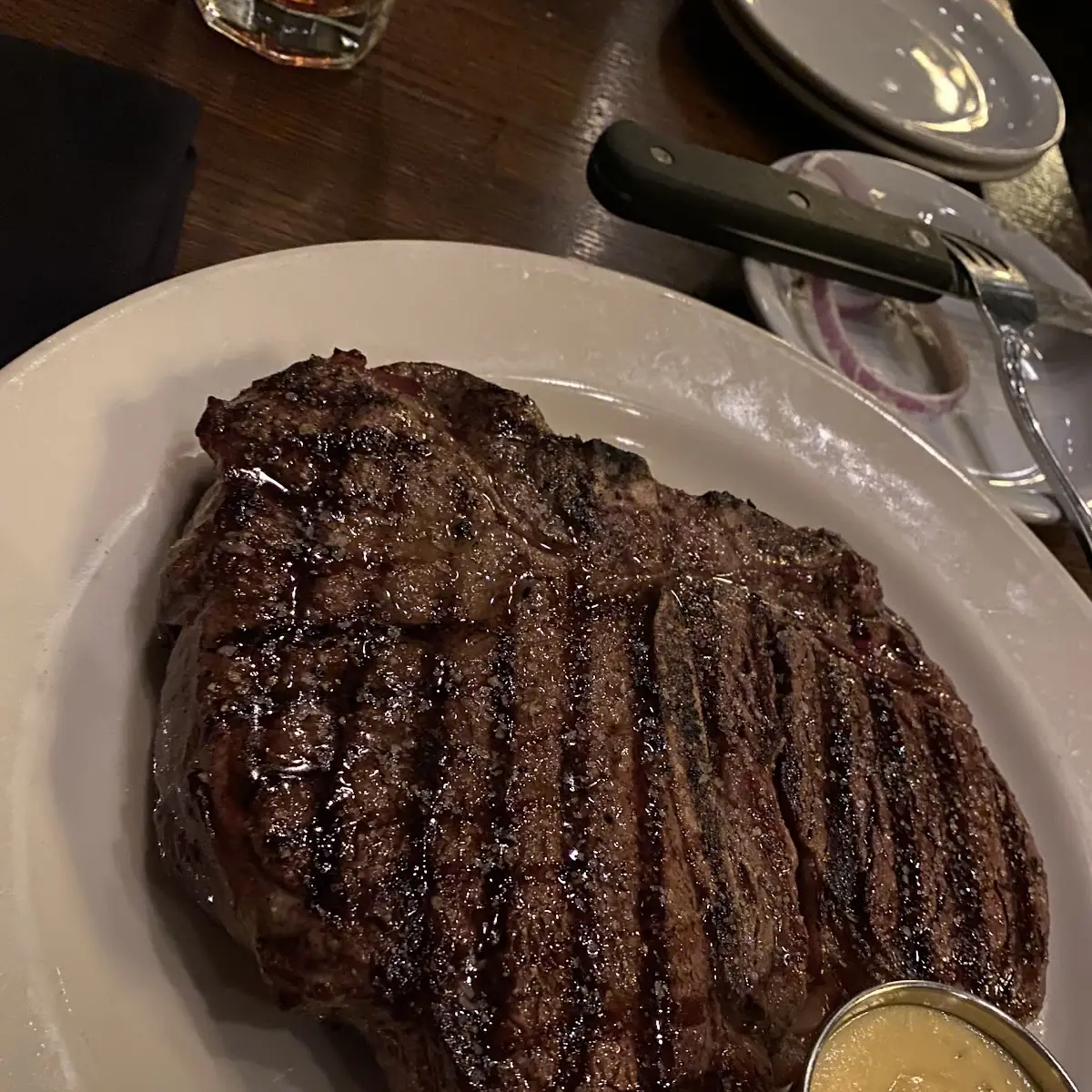 Black and Bleu Ribeye