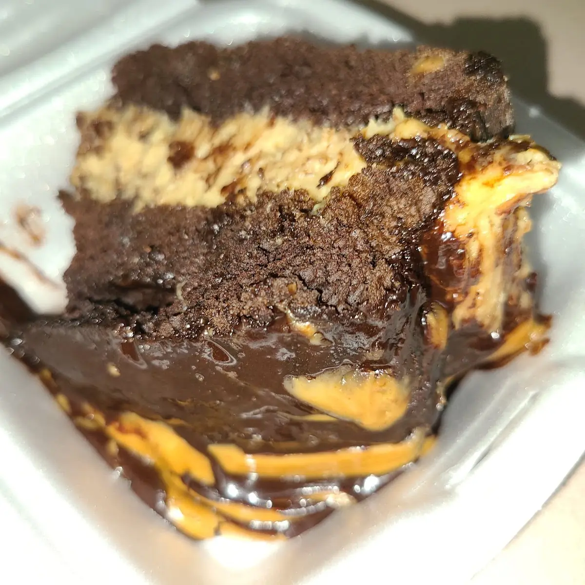 Boston Chocolate Peanut Butter Cake