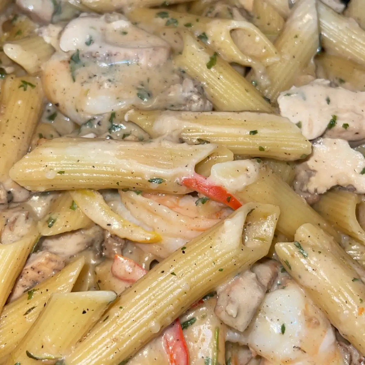 Oxtail Penne Pasta