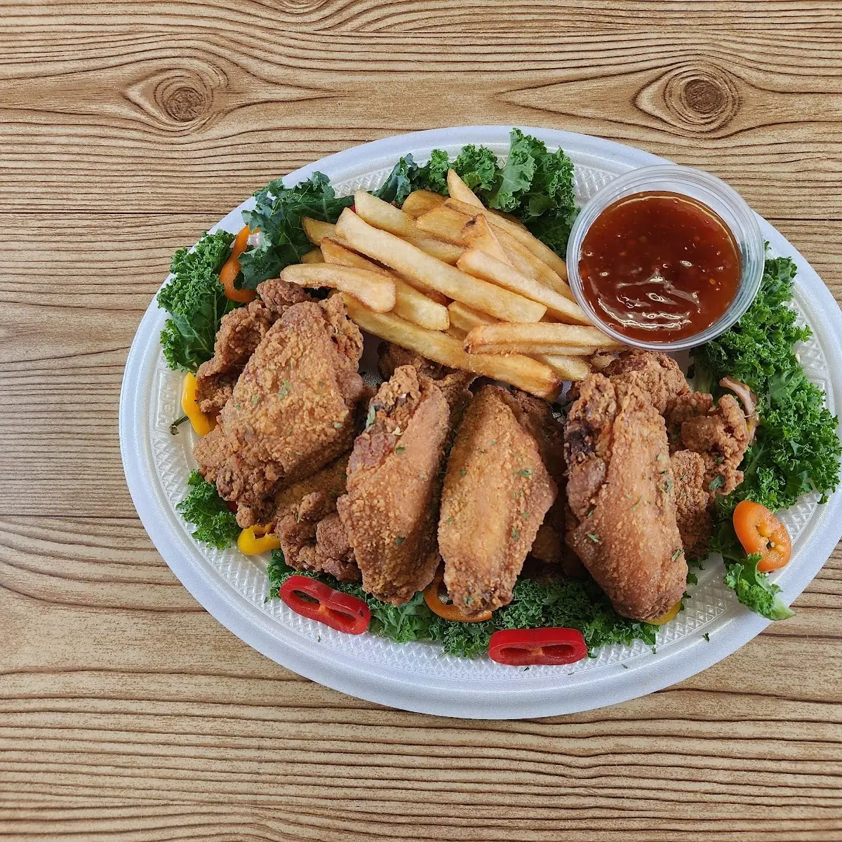 Wings and Fries