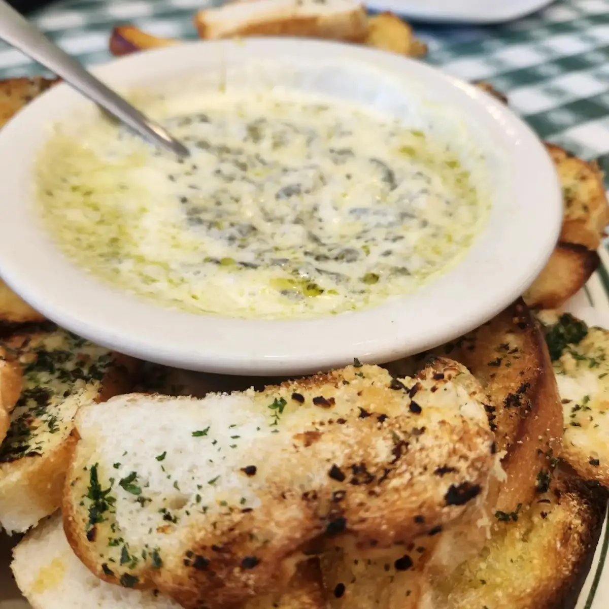 Spinach Artichoke Creamy Dip