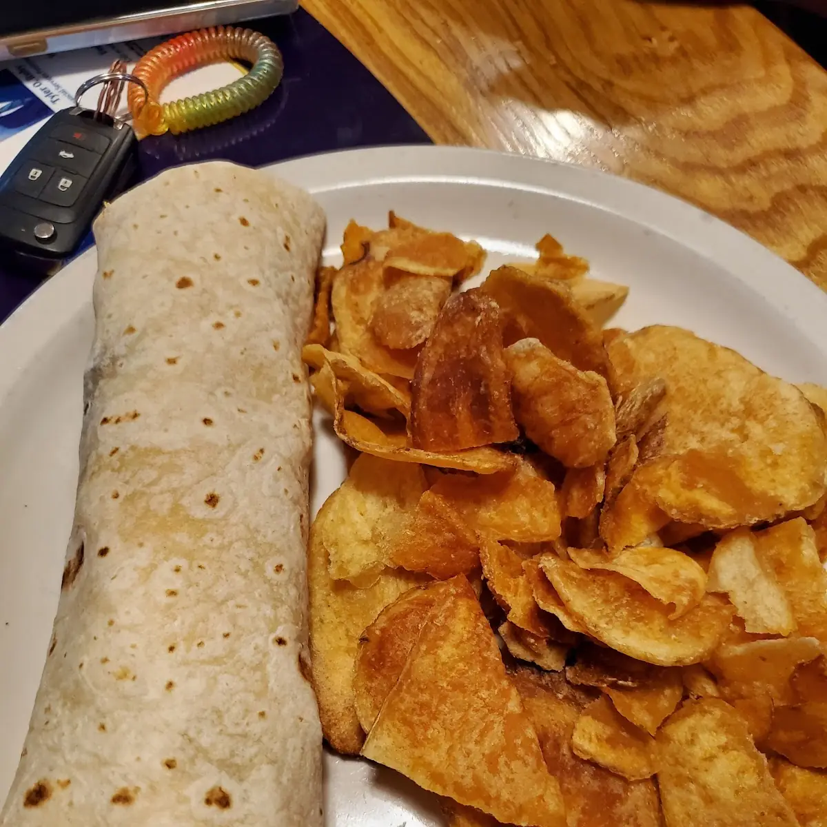 Hawaiian Chicken Wrap