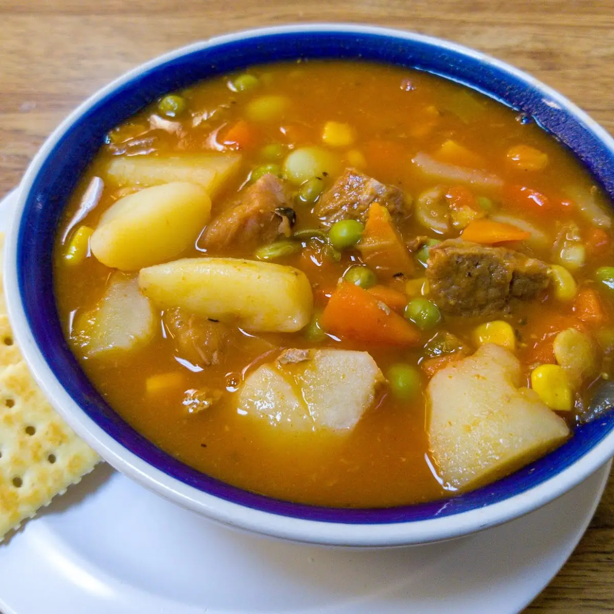 Vegetable Soup with Beef