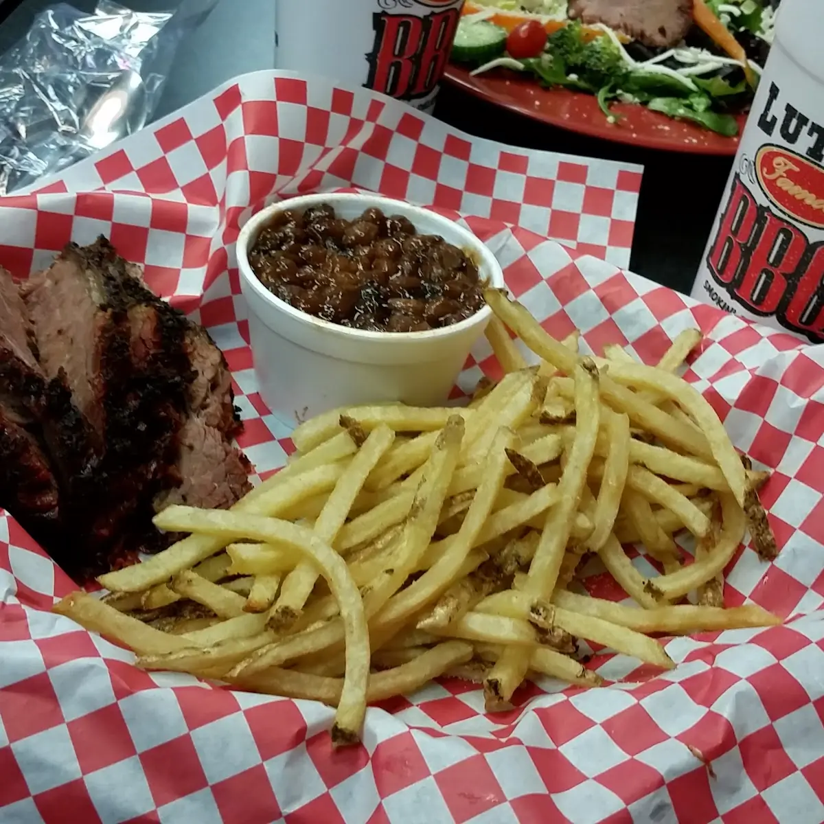 BBQ Pork with Sides