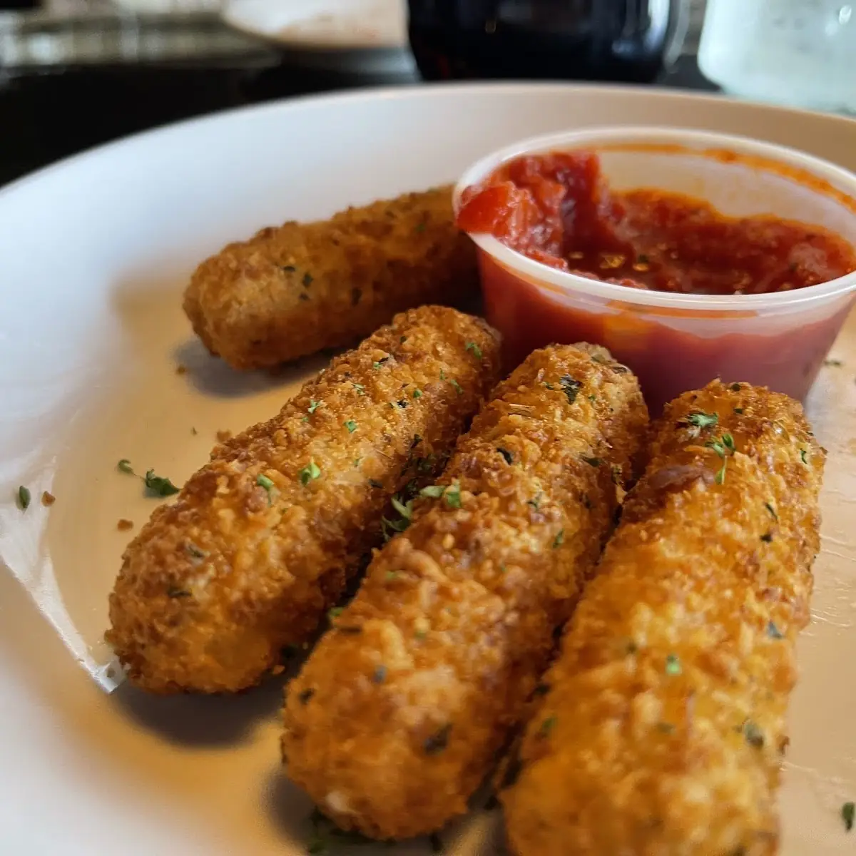 Fried Mozzarella Sticks