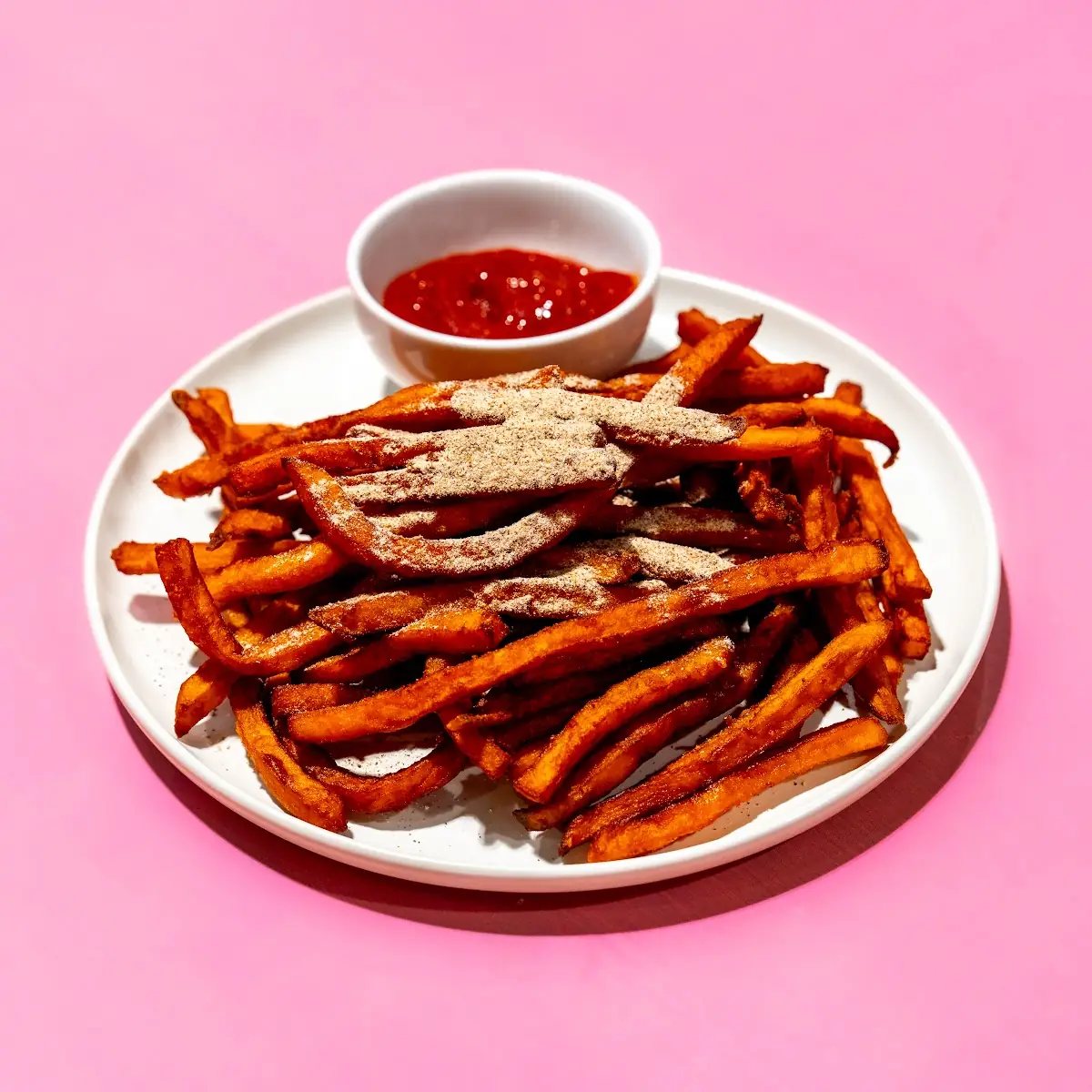 Plum-Sweet Potato Fries