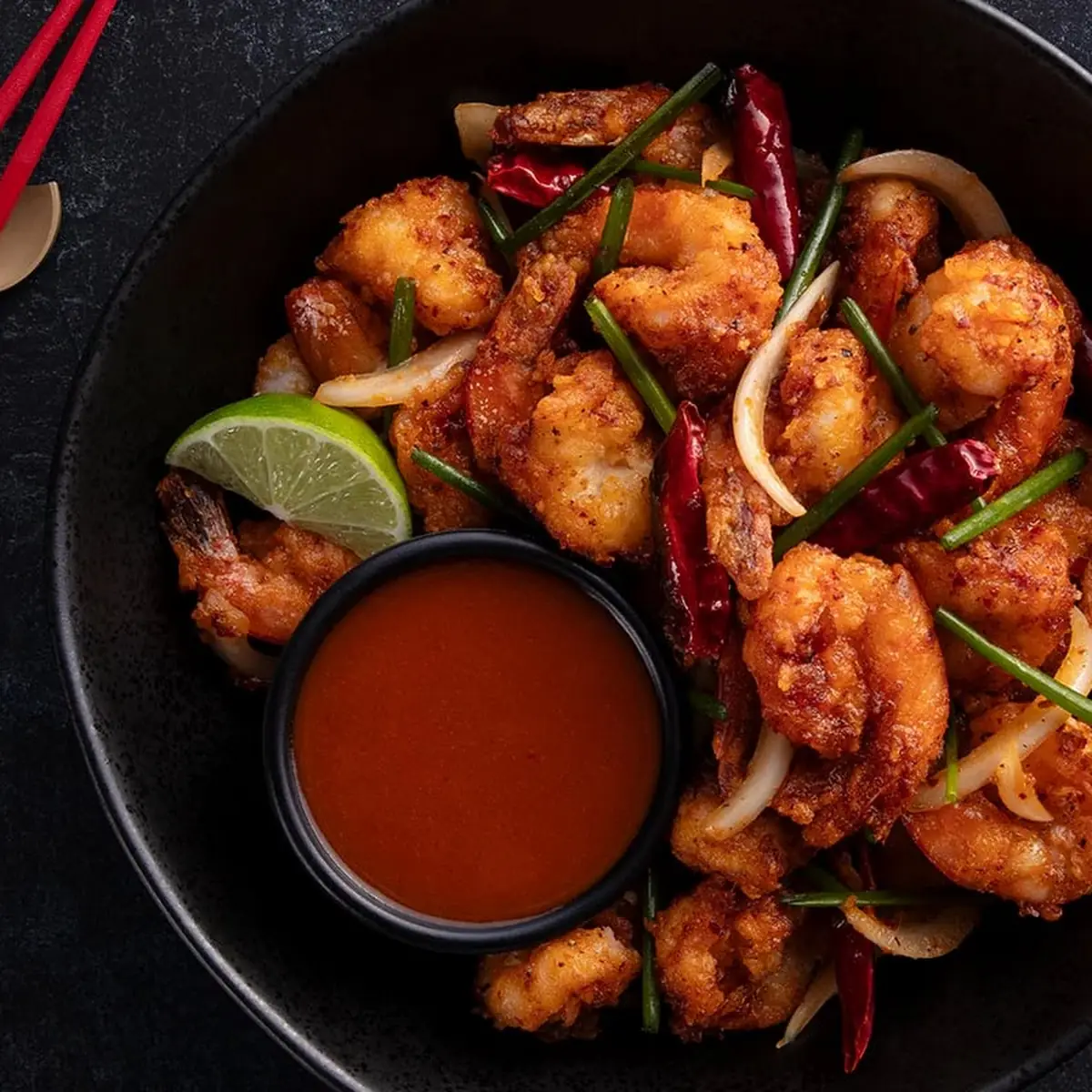 Salt & Pepper Prawns