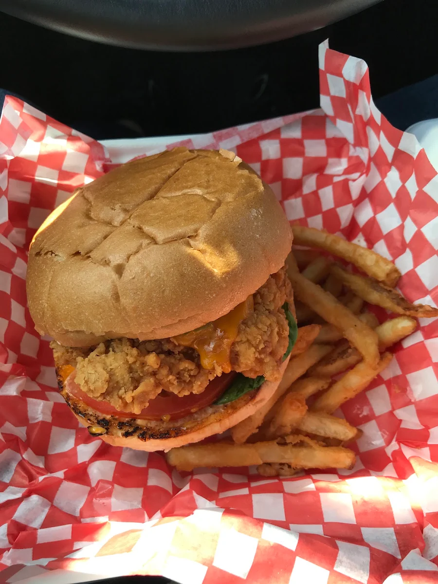 Thunderbird Chicken Burger