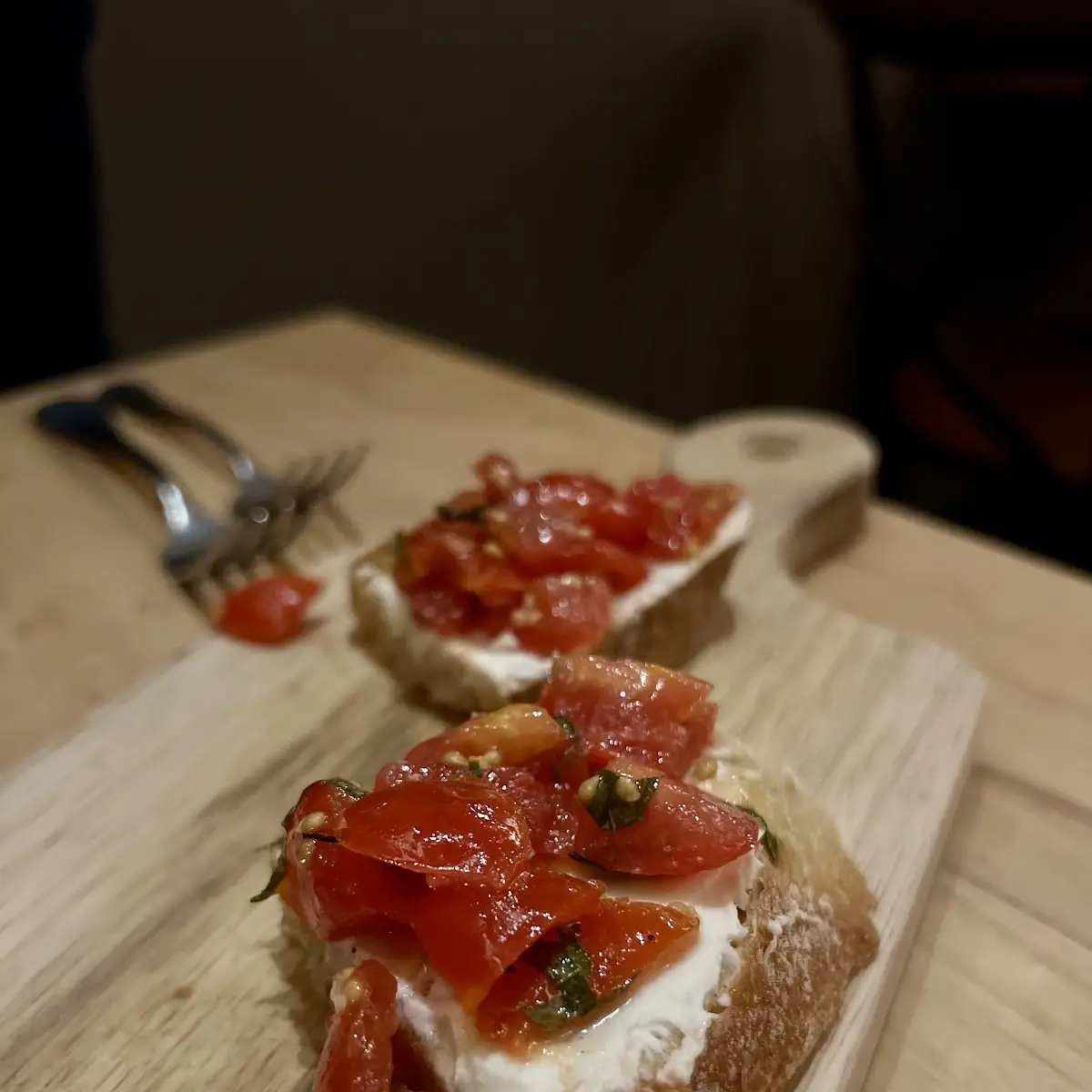 Tomato Basil Bruschetta