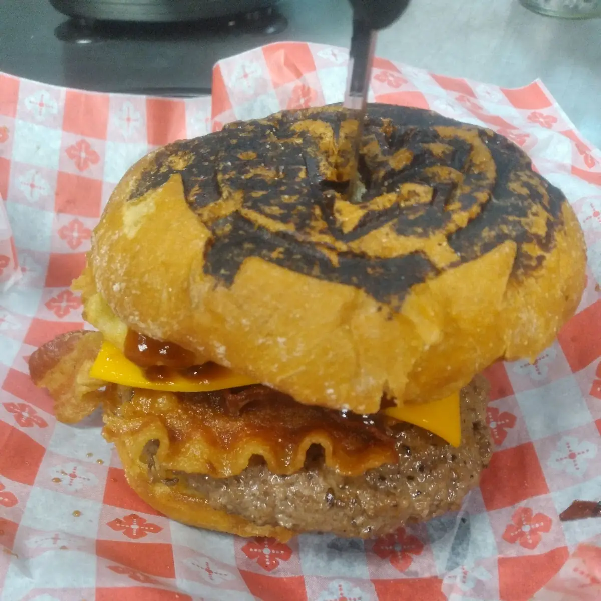 BBQ and Bacon Burger