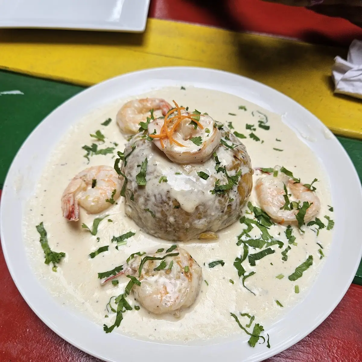 Shrimp Mofongo