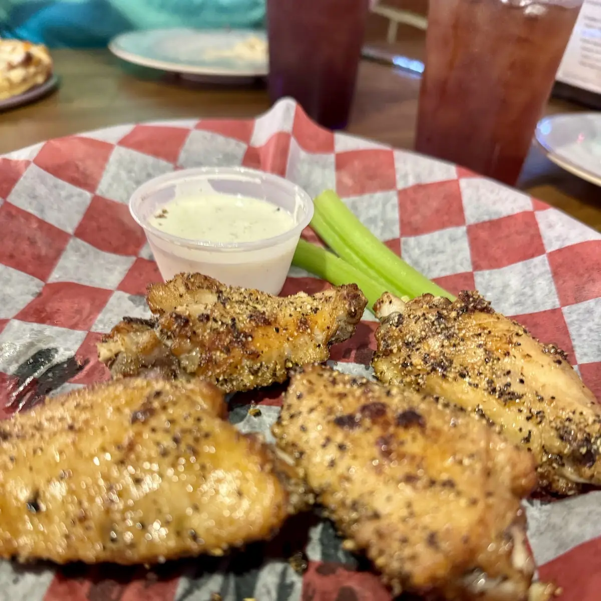 Lemon Pepper Wings