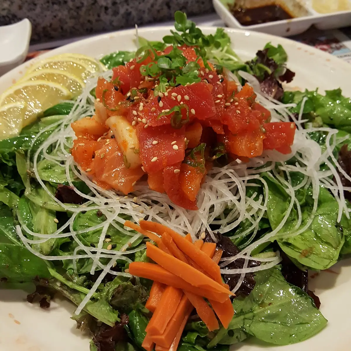 Sashimi Salad