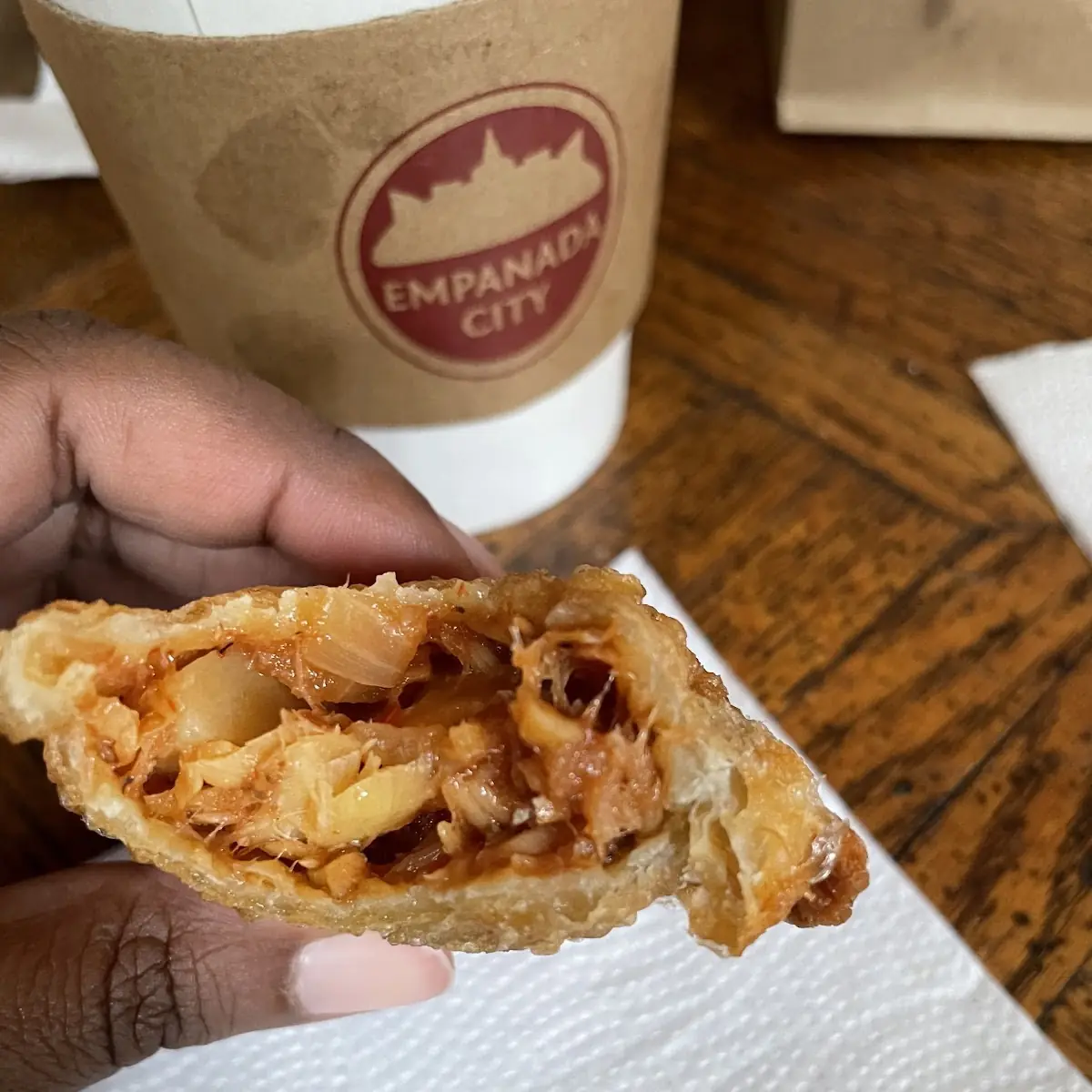 Mac and Cheese Empanada