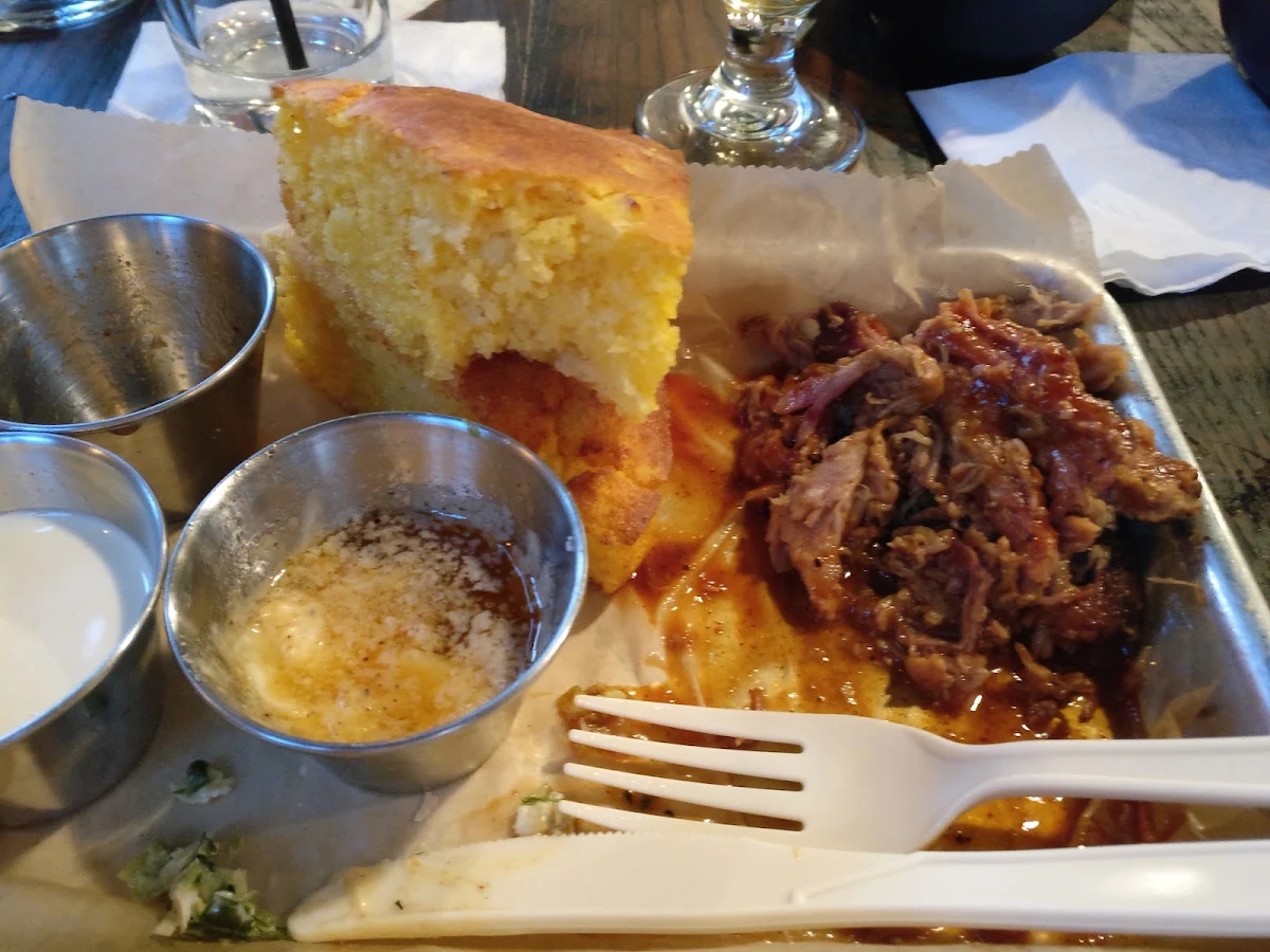 Pulled Pork and Corn Bread