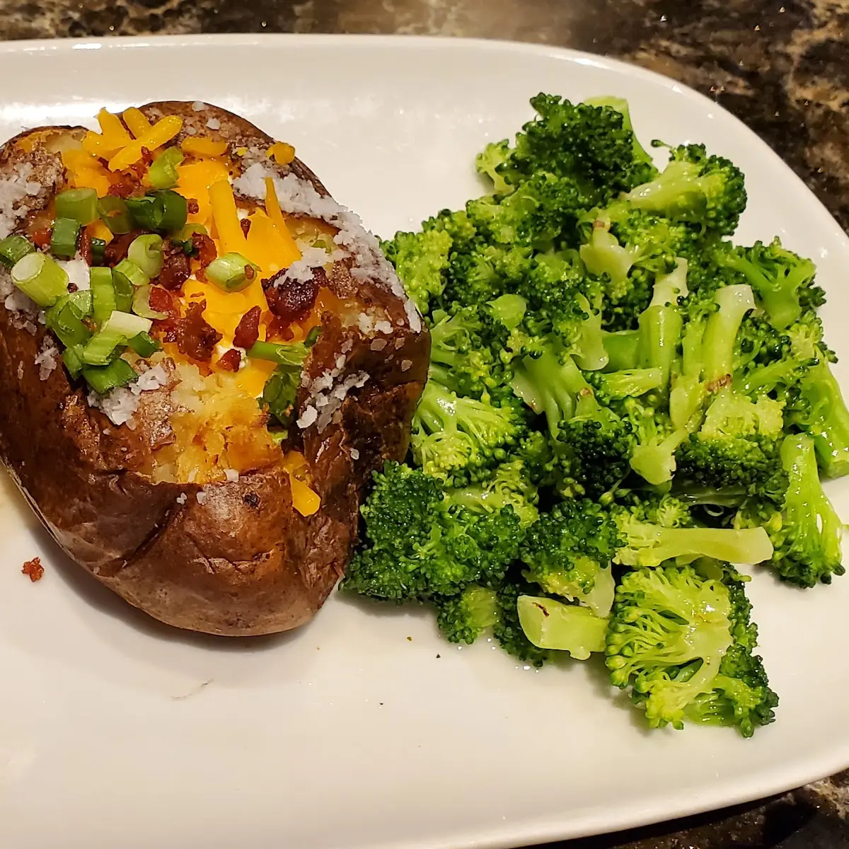 Fresh Steamed Broccoli