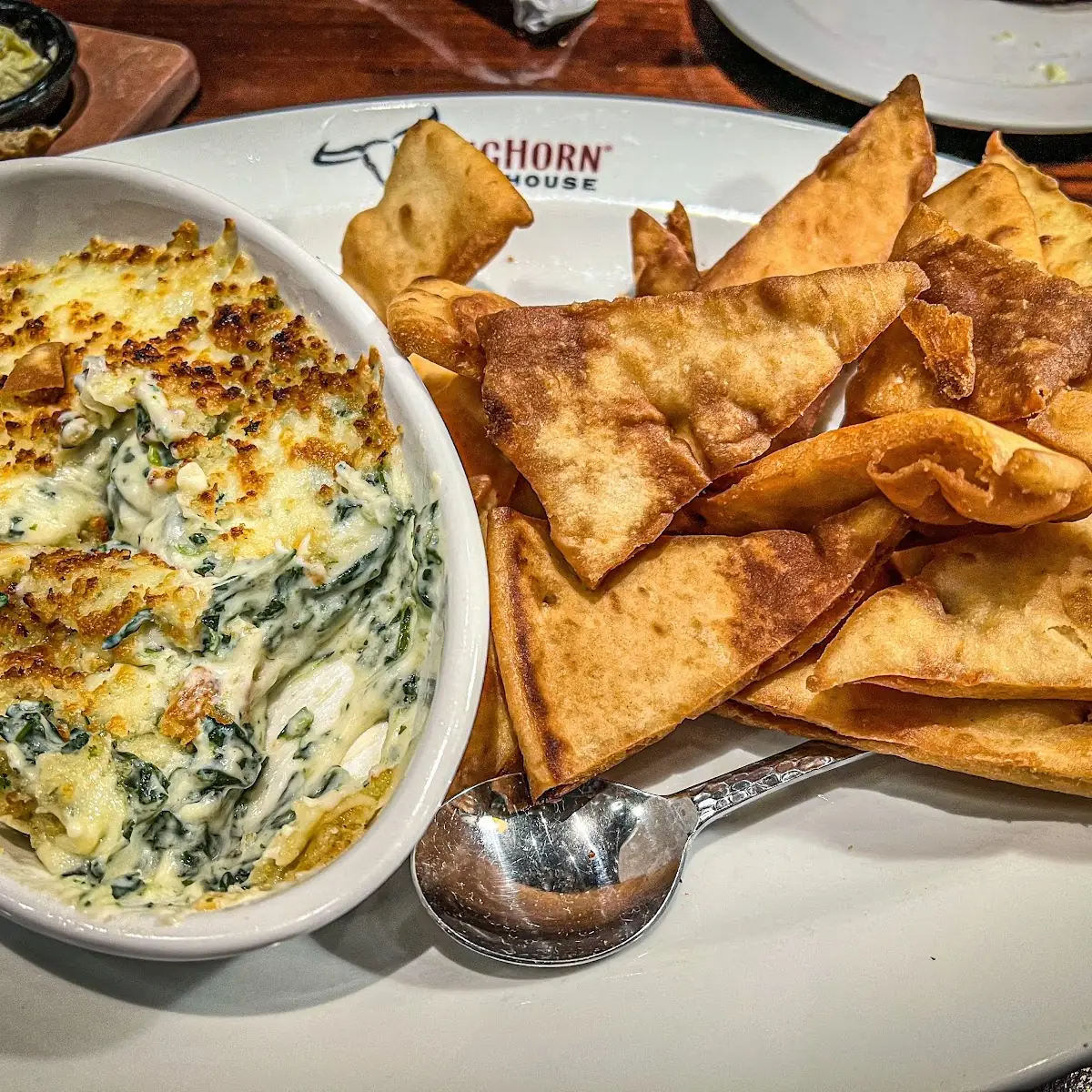 Parmesan Crusted Spinach Dip
