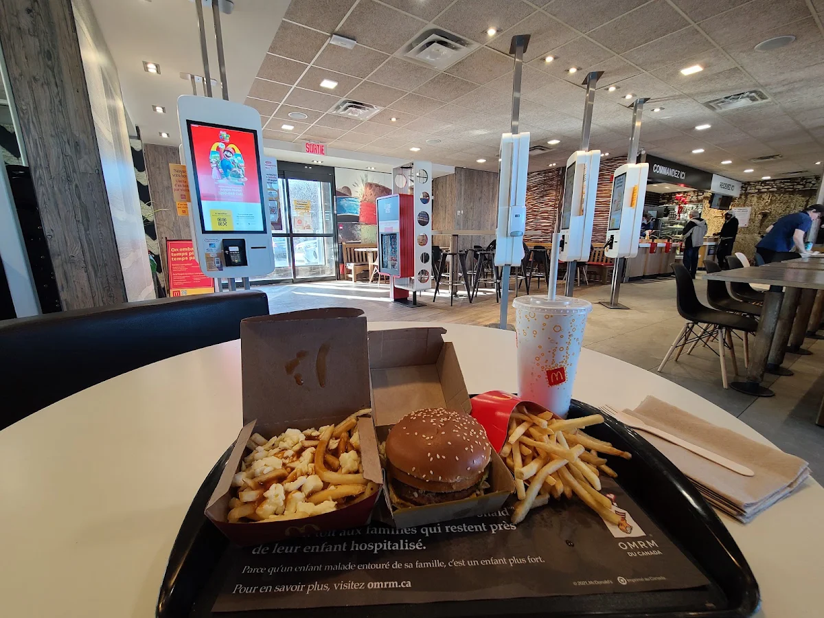 Big Mac Trio and Poutine, McDonald's