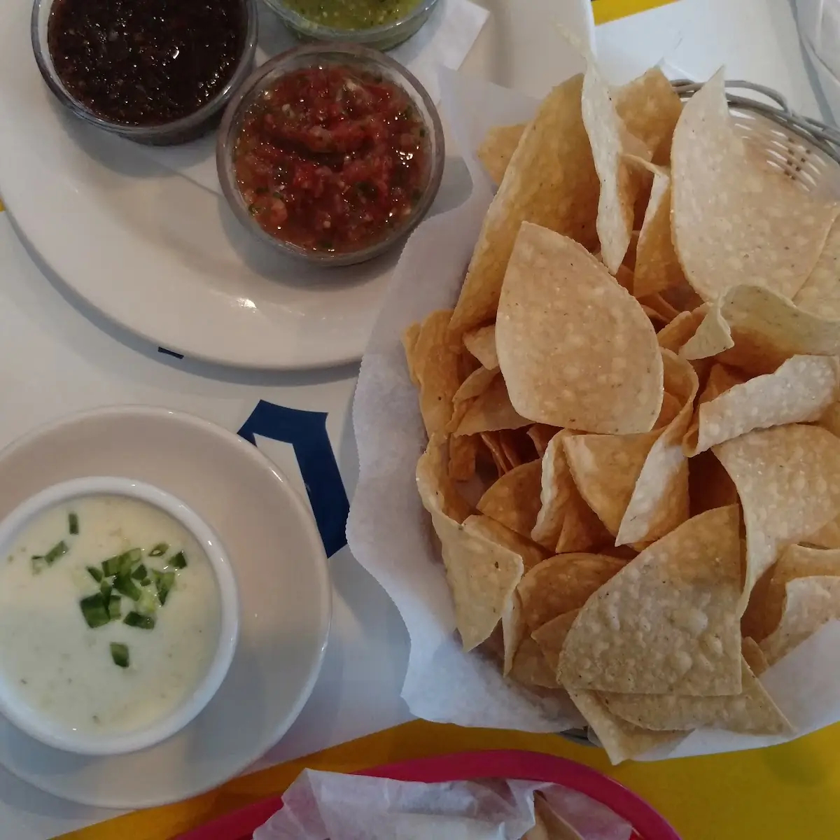 Chips Salsa Trio