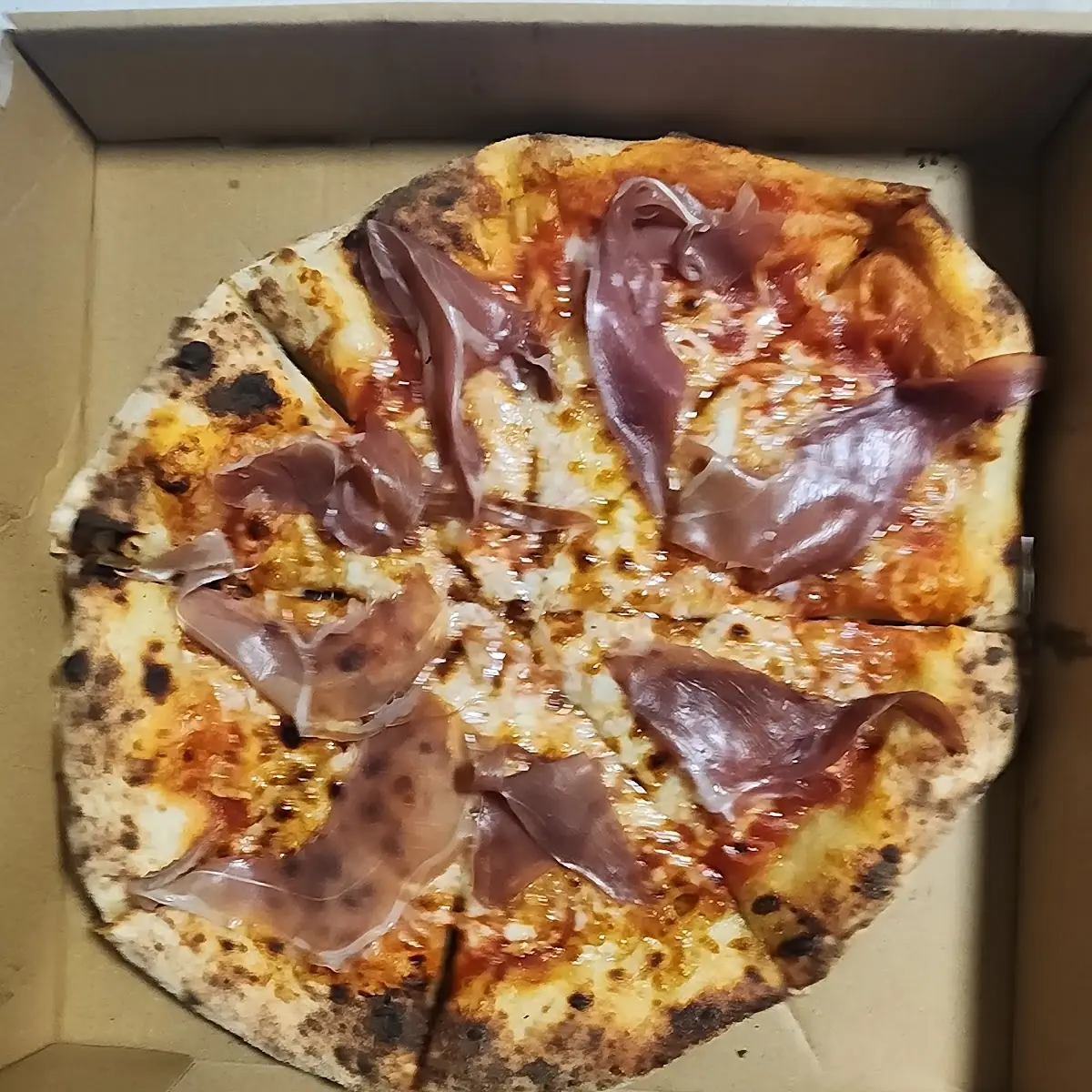 Margherita Pizza with Prosciutto
