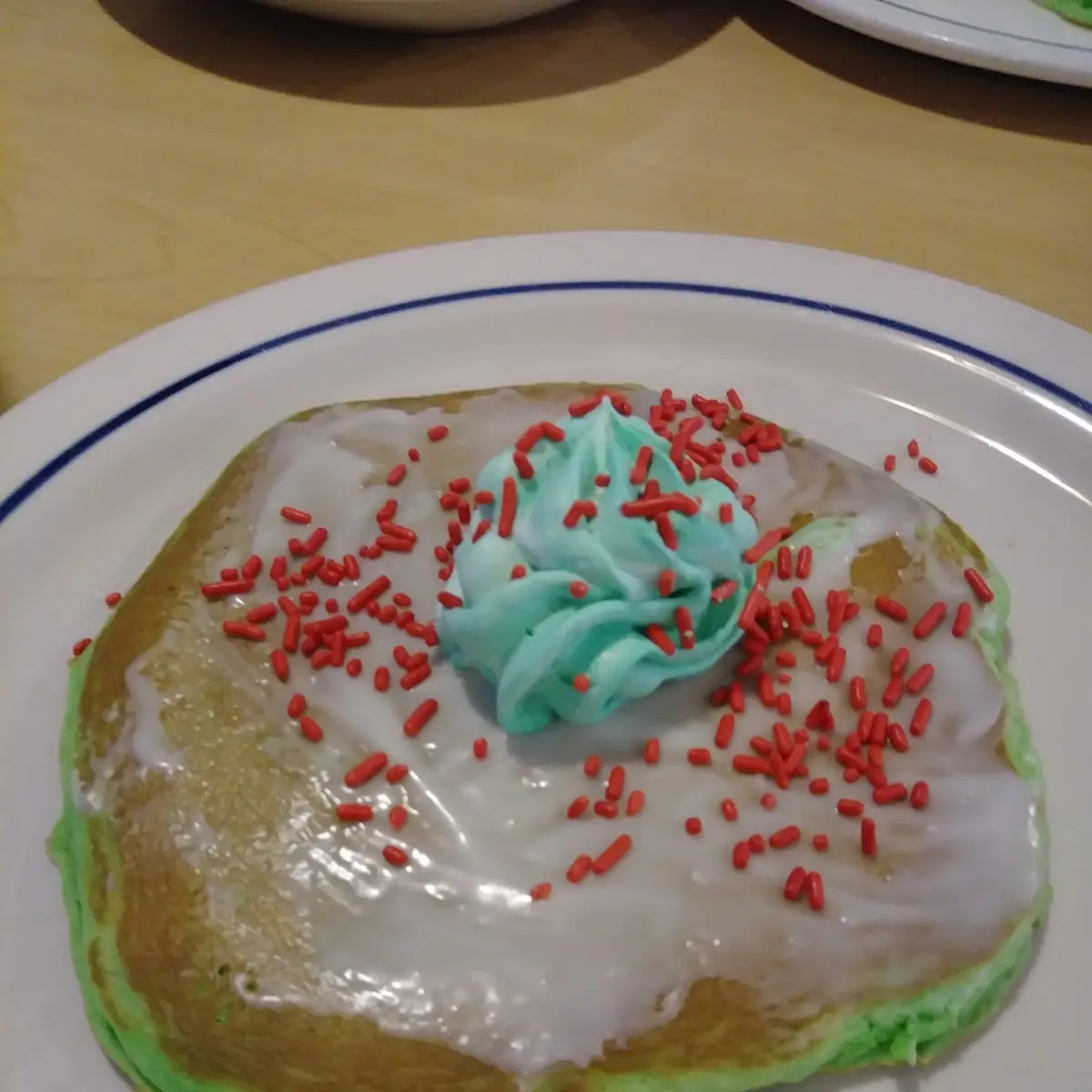 Grinch Pancakes