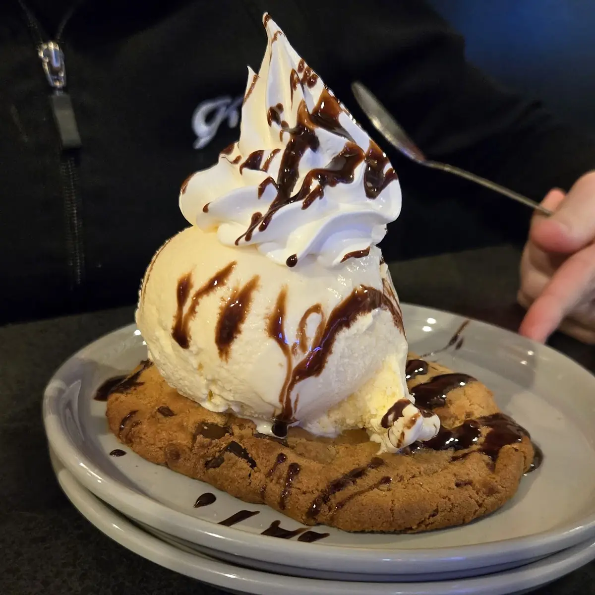 Chocolate Chip Cookie Sundae