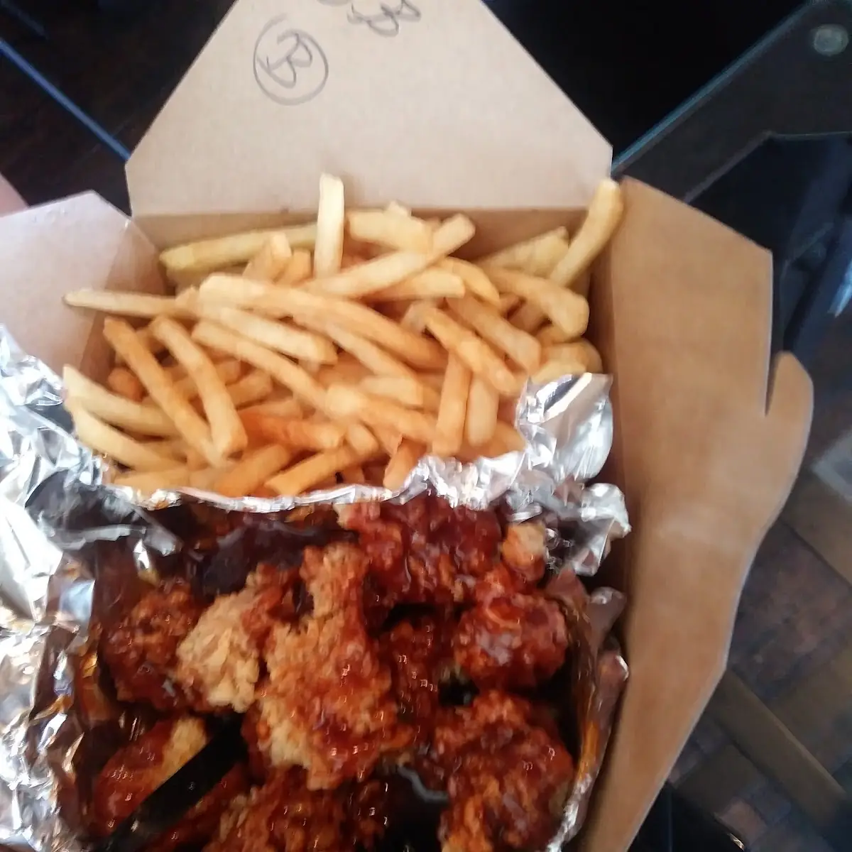 Spicy BBQ Boneless Wings