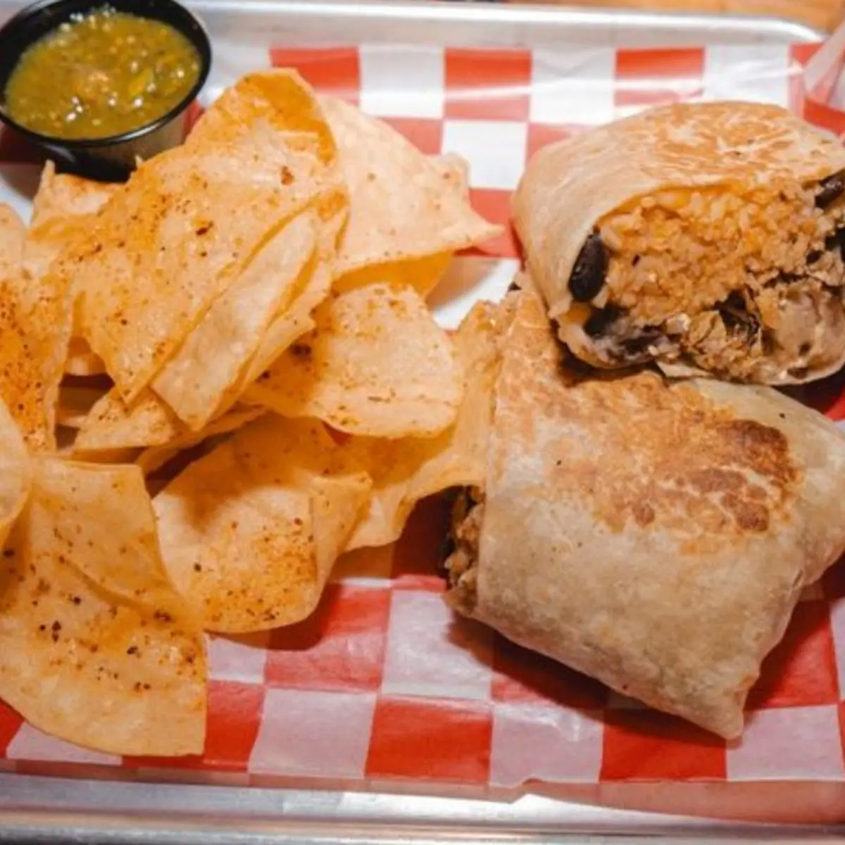 Blackened Chicken Burrito