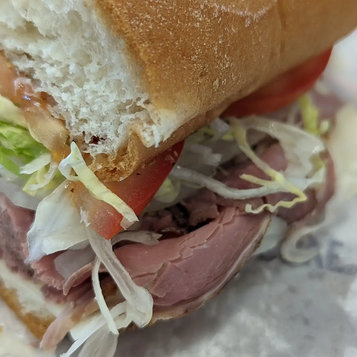 Roast Beef and Provolone