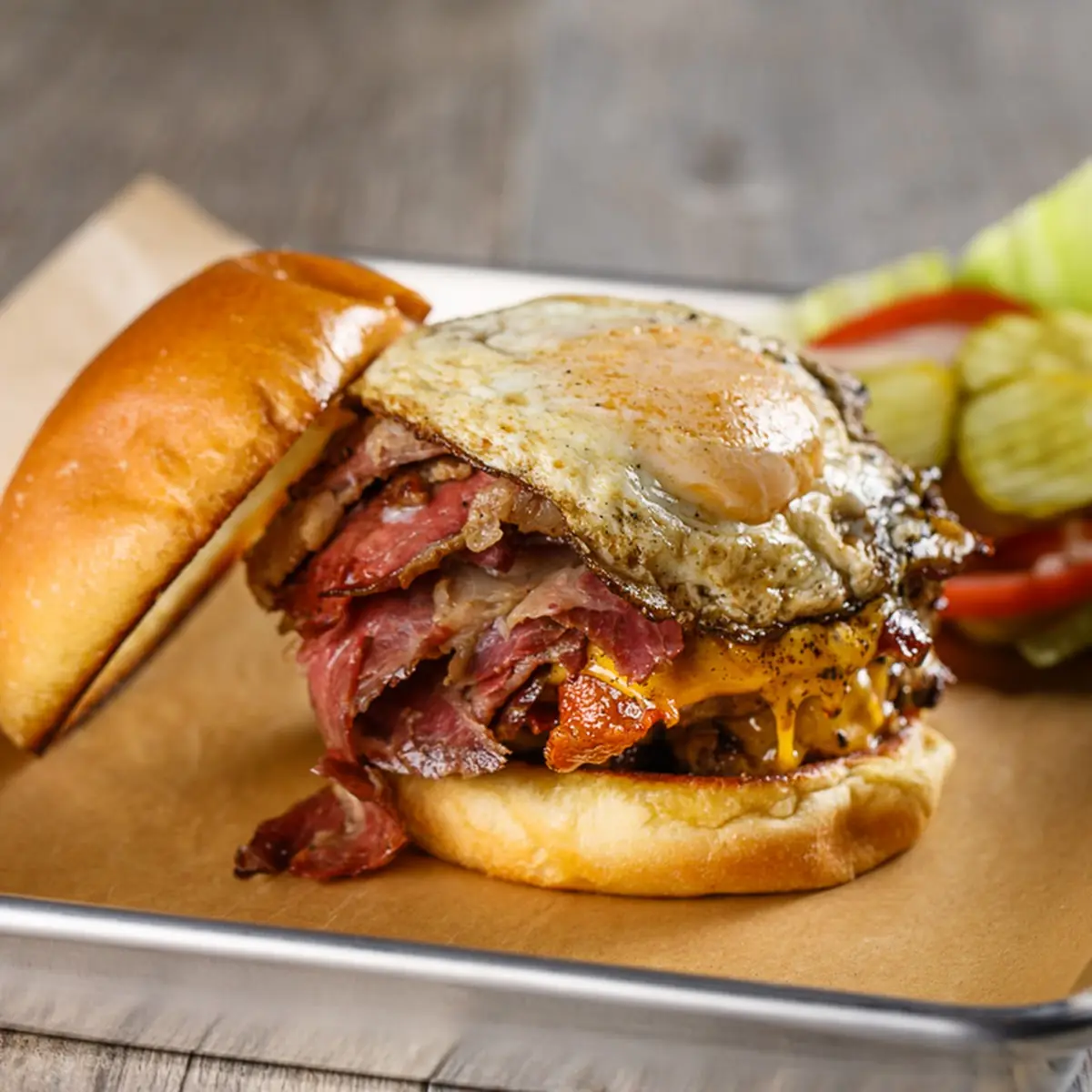 Smoked Beef Brisket Sandwich