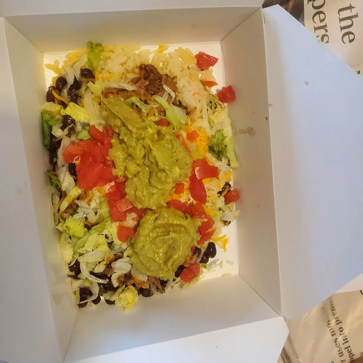 Burrito Bowl with Pork