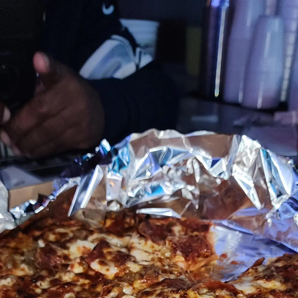 Sausage and Pepperoni Pizza