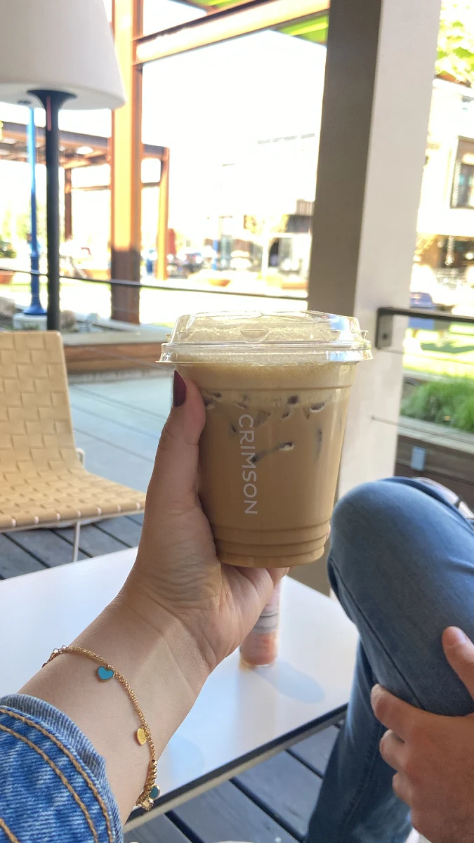 Iced Vanilla Latte