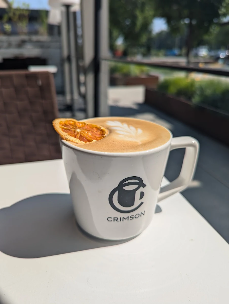 Orange Dreamsicle Latte