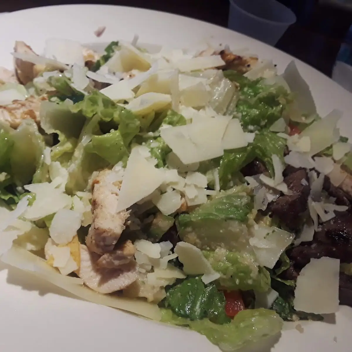 Caesar Salad with Steak