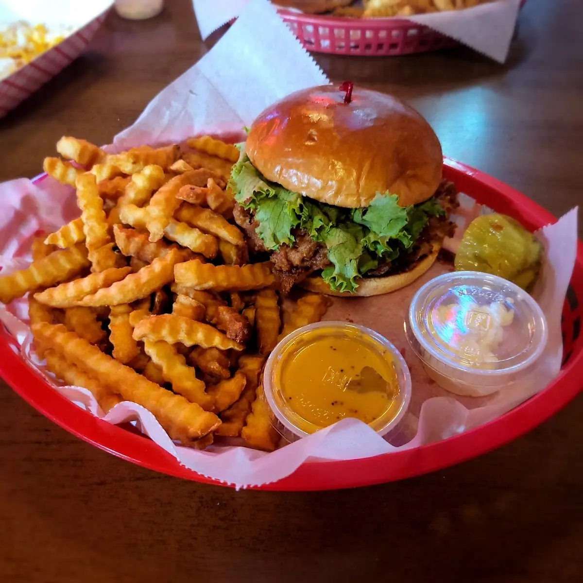 Pulled Pork Sandwich with Fries