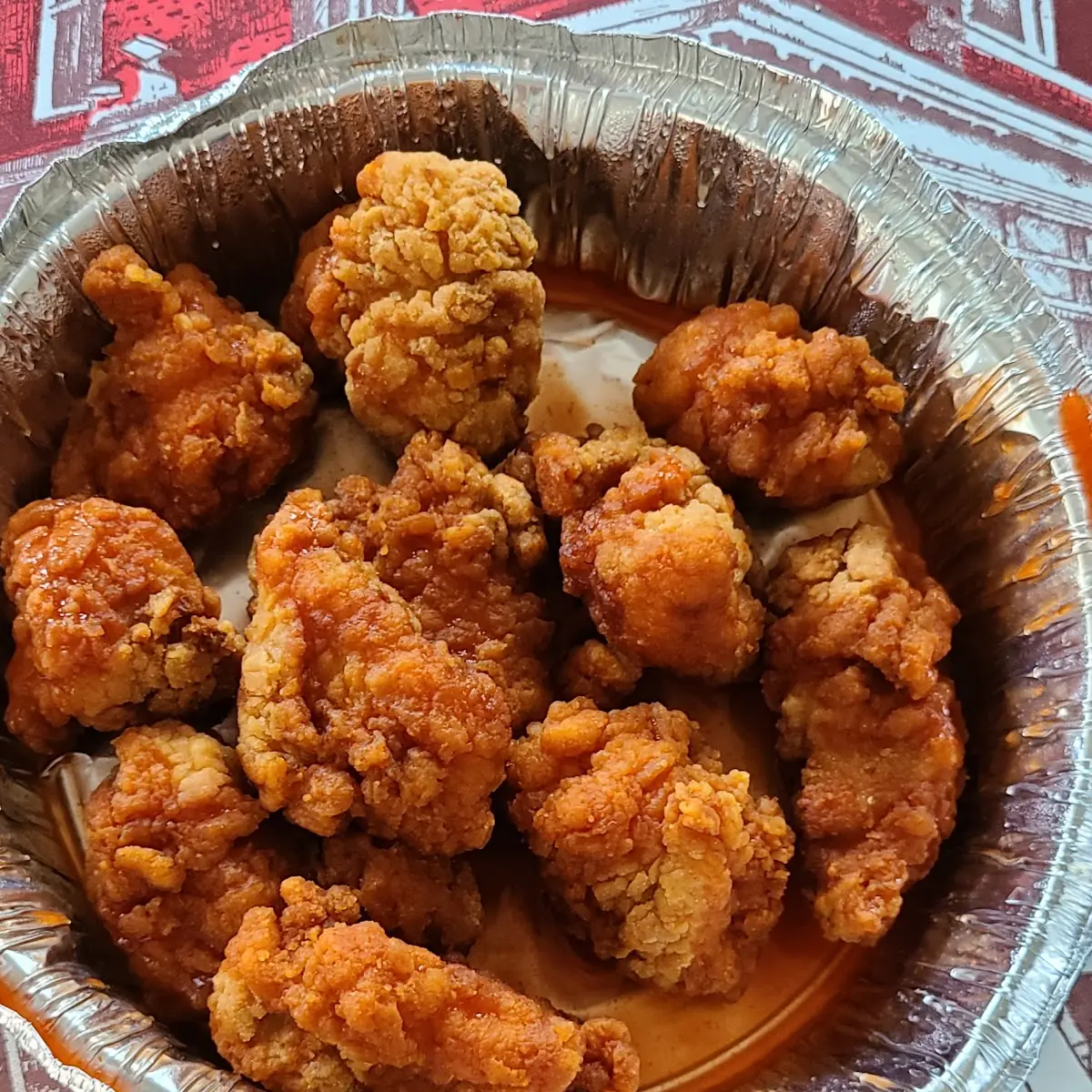 Hot Boneless Chicken Wings