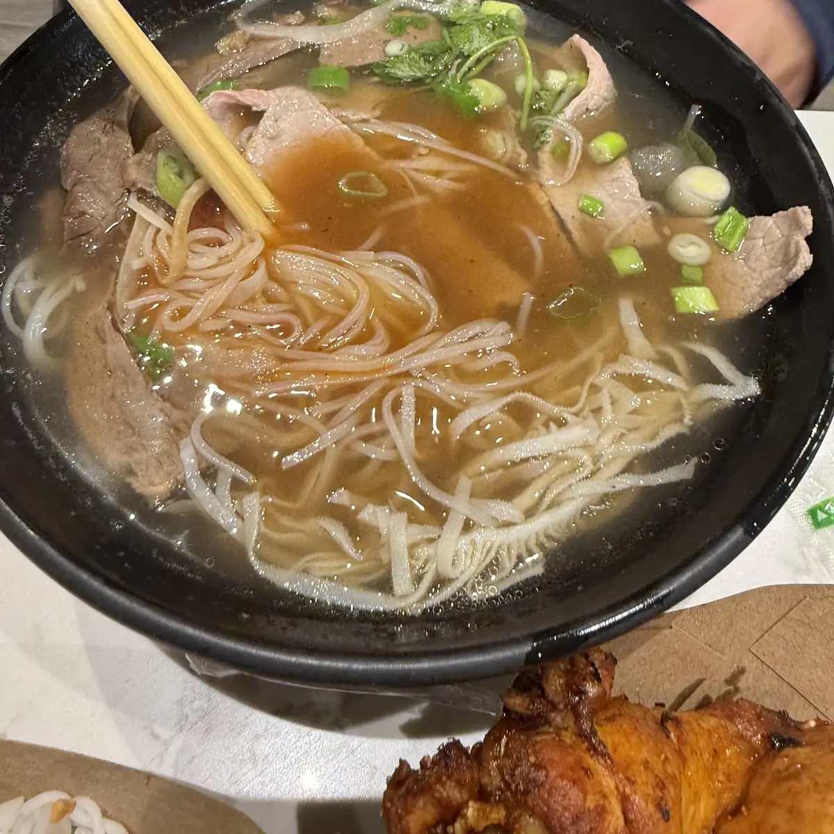 Spicy Beef Rice Noodle Pho