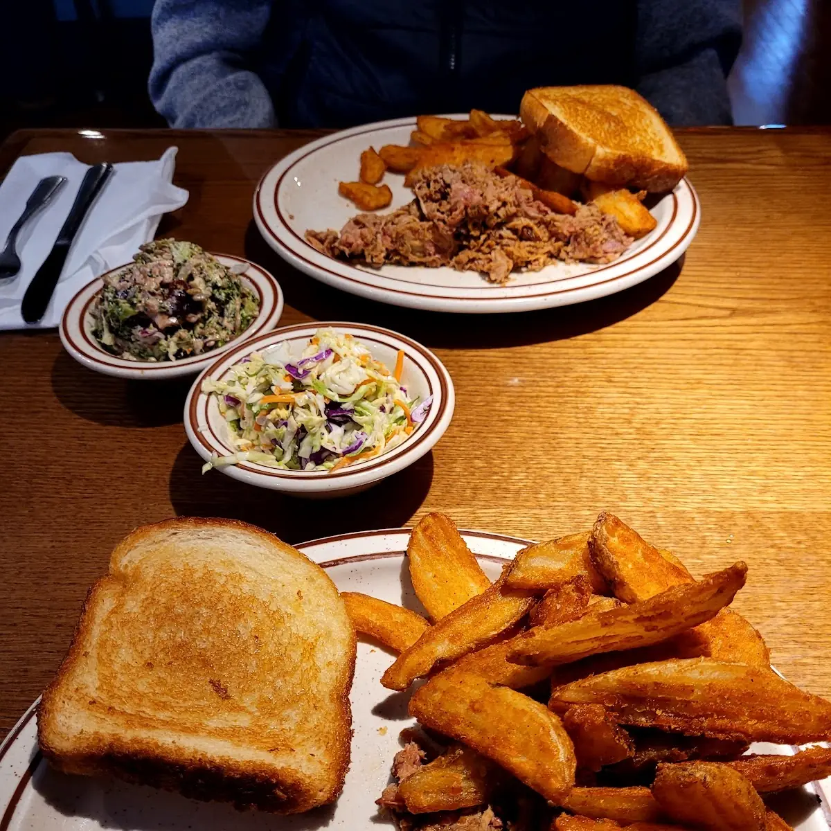 Pulled Pork BBQ with Potato Salad