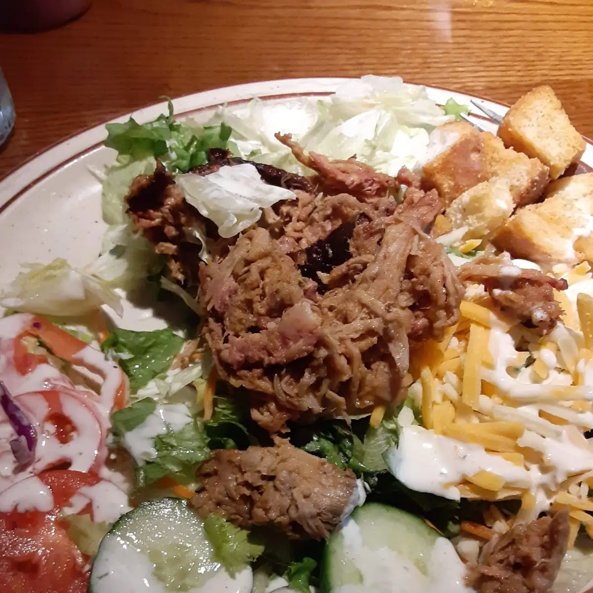 Pulled Pork Salad