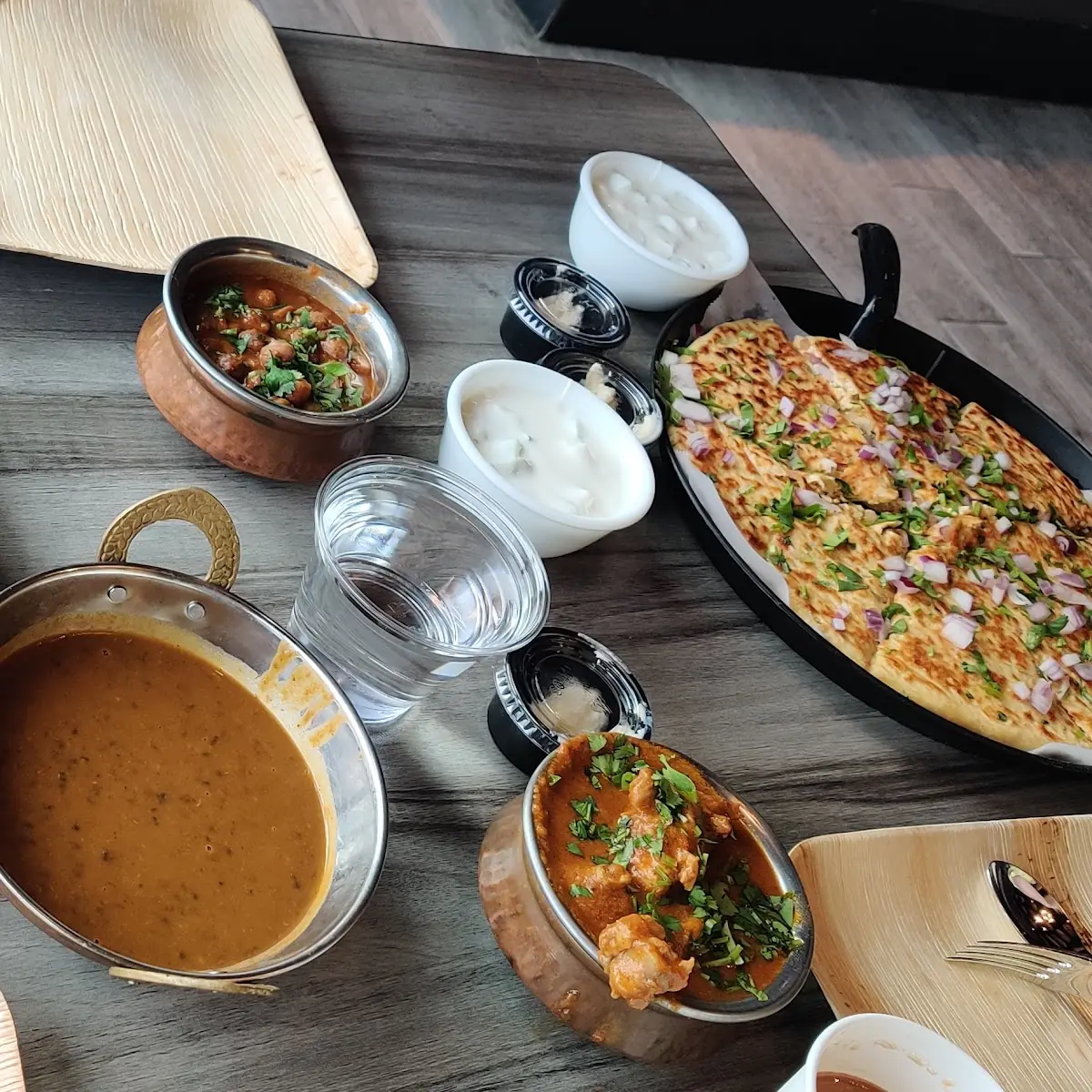 Aloo Paratha N Paneer Bhurji