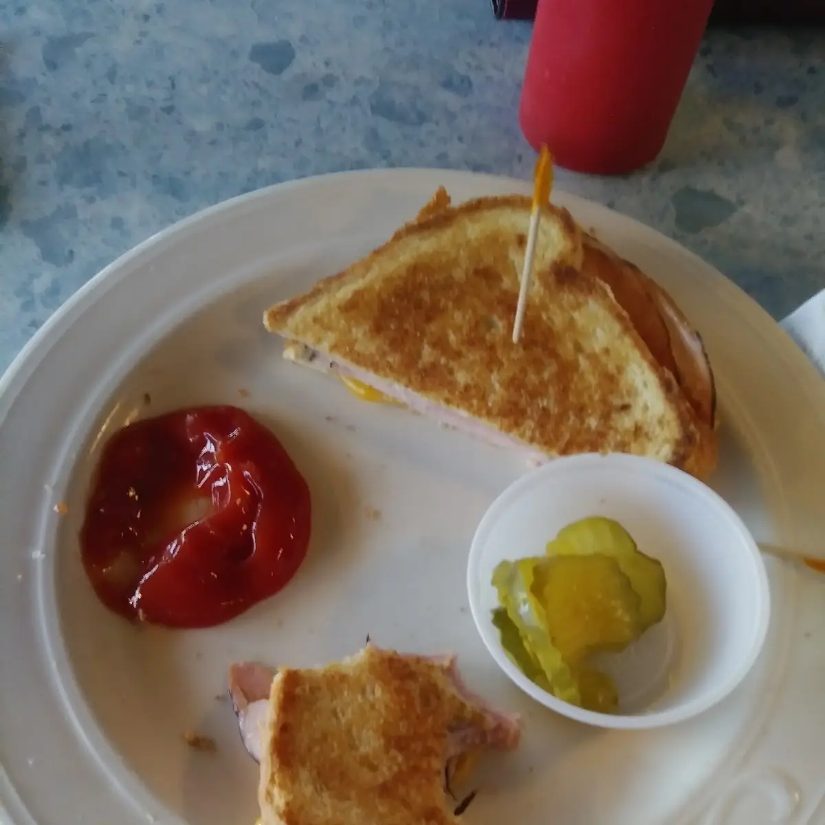 Toasted Ham 'N Cheese