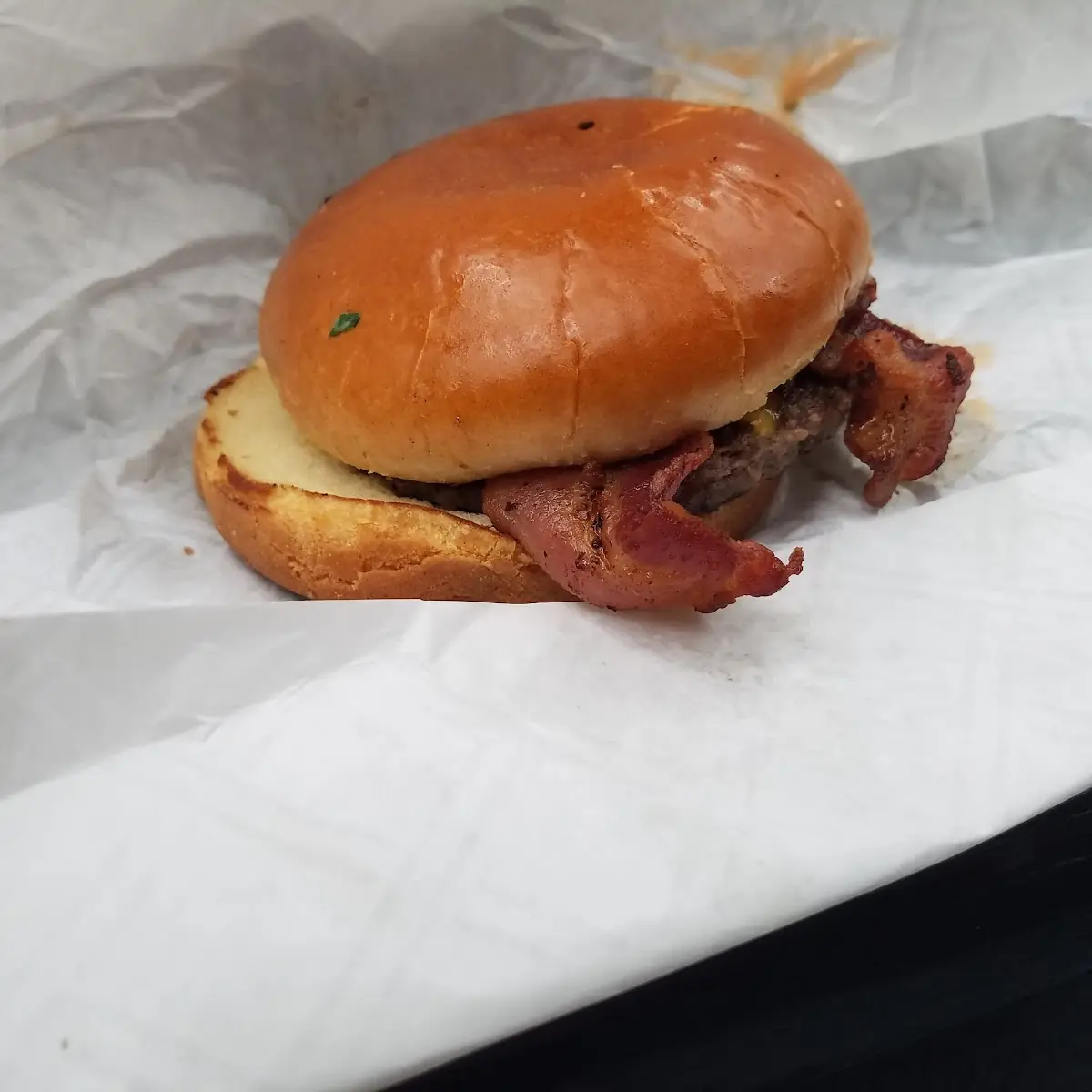 Bacon Cheddar Burger