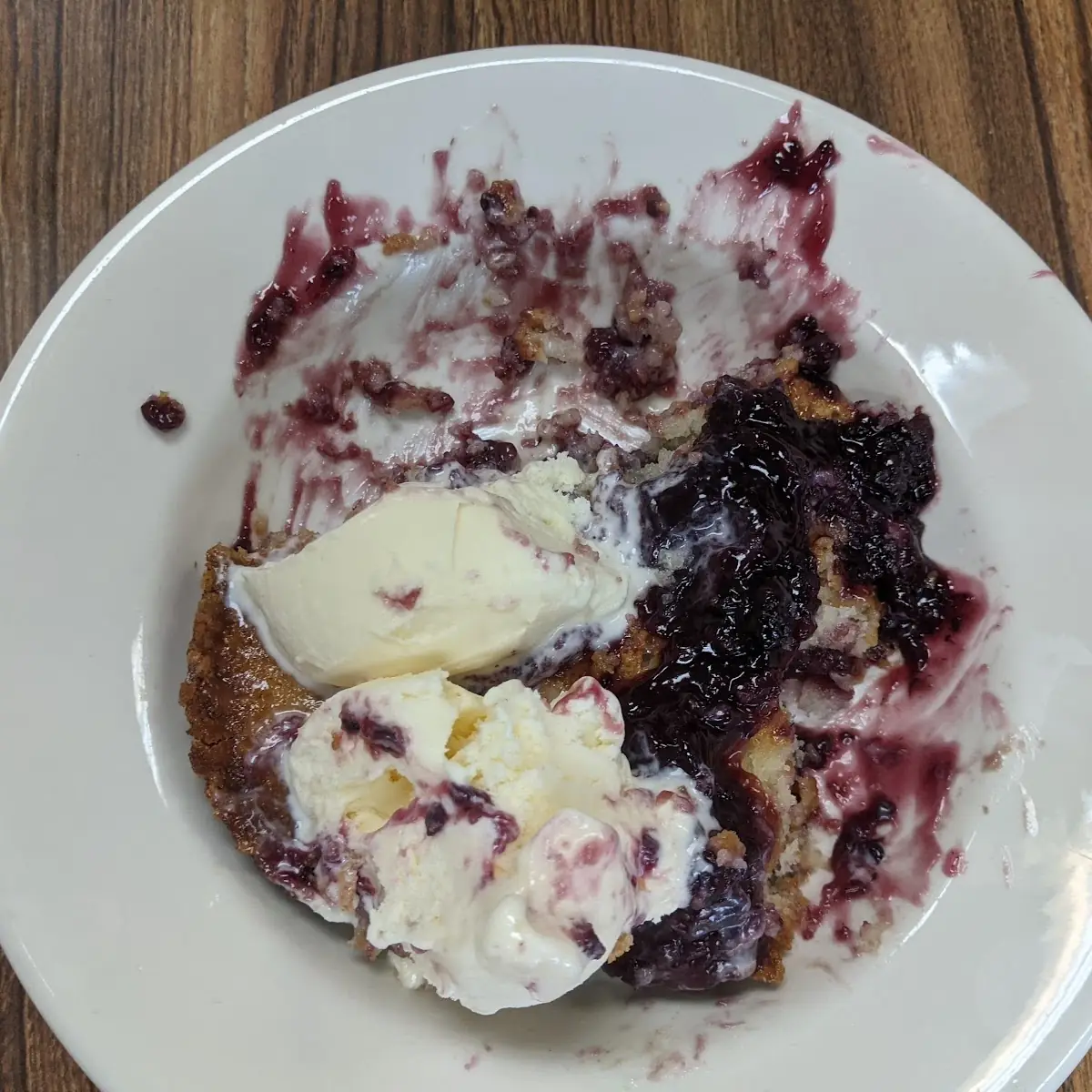 Home Made Blackberry Cobbler